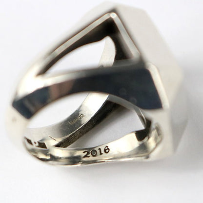 CHROME HEARTS Gareth Pugh Collab Silver 925 Ring Size ONE SIZE