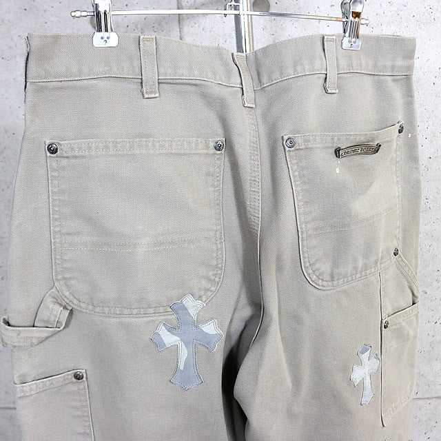 CHROME HEARTS Matty Boy Sex Records Light Khaki Pants Size 30