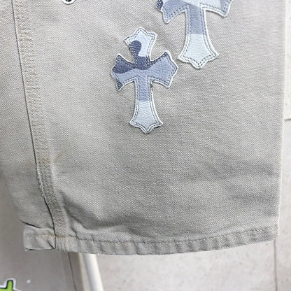 CHROME HEARTS Matty Boy Sex Records Light Khaki Pants Size 30