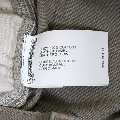 CHROME HEARTS Matty Boy Sex Records Light Khaki Pants Size 30