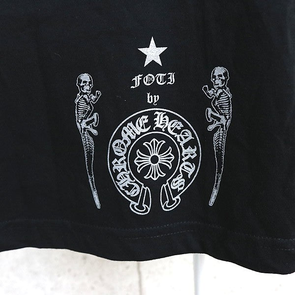 CHROME HEARTS Foti Harriss Teeter Short Sleeve T-Shirt Size S Size