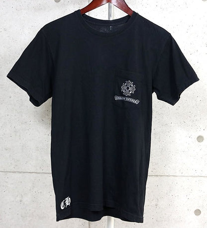CHROME HEARTS Framed Cross Short Sleeve T-Shirt Size M Size