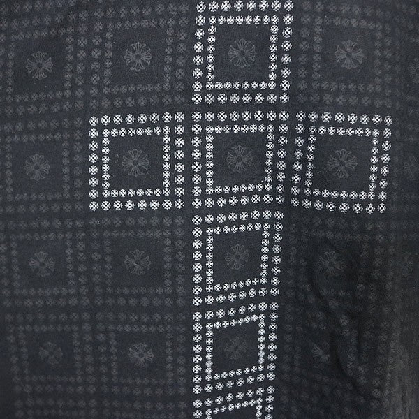 CHROME HEARTS Framed Cross Short Sleeve T-Shirt Size M Size