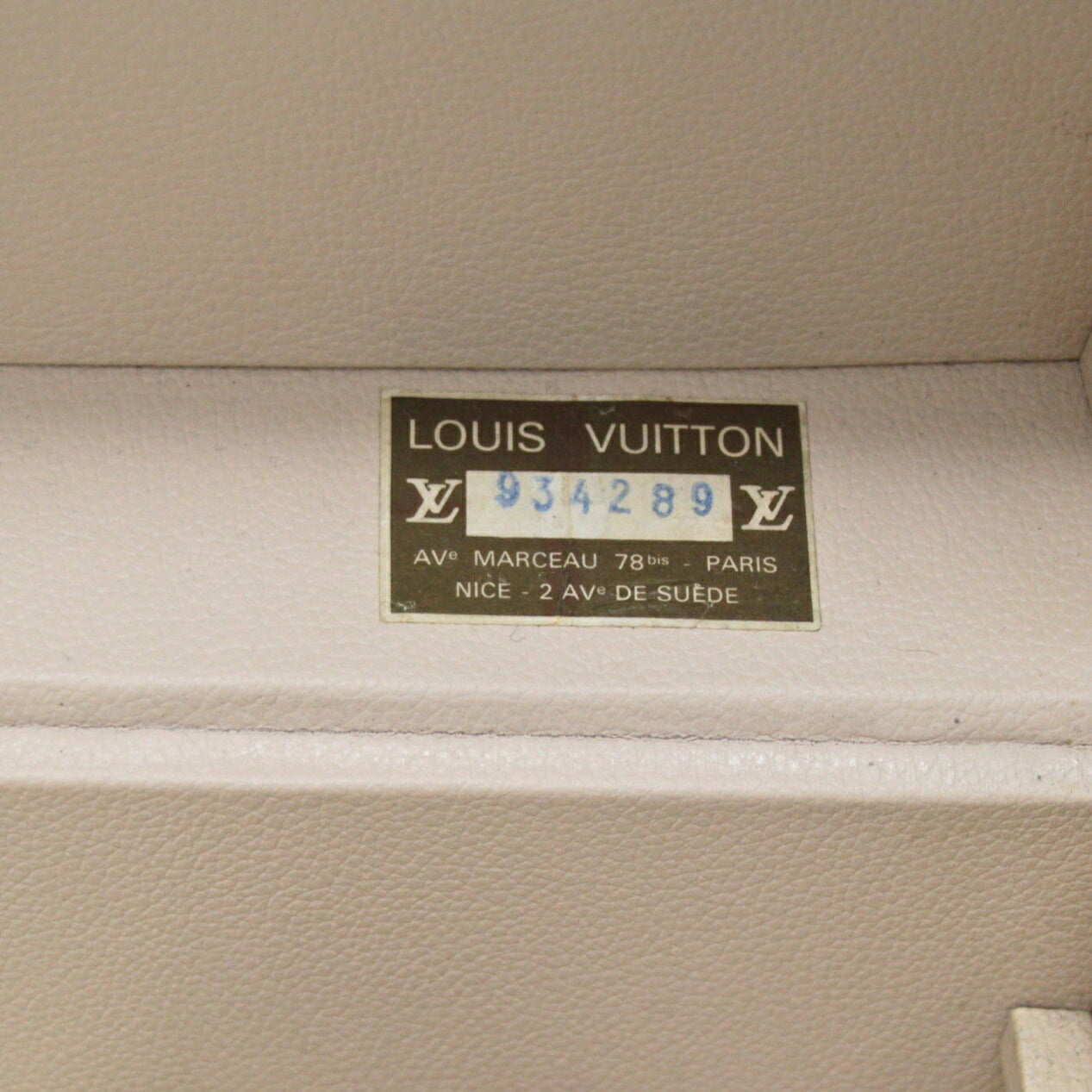 Louis Vuitton Alzer 60 Monogram Trunk Case Brown