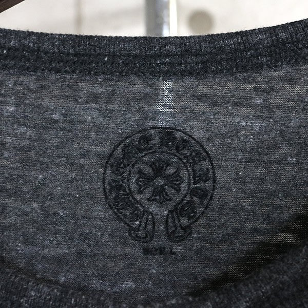 CHROME HEARTS TBAR Star Raglan T-Shirt Poly Blend Size L