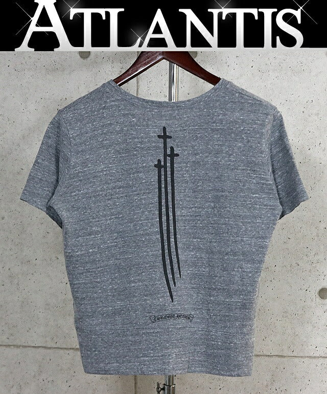 CHROME HEARTS RS3 Cross Short Sleeve Sweatshirt Size M Size