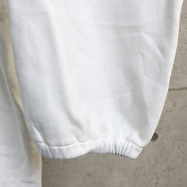 CHROME HEARTS Y NOT Embroidered White Cotton Sweatpants Size M