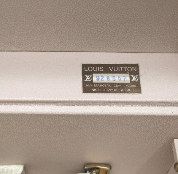 Louis Vuitton Alzer 80 Monogram Trunk Case Brown