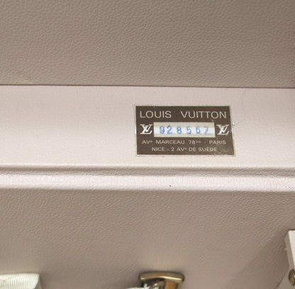 Louis Vuitton Alzer 80 Monogram Trunk Case Brown