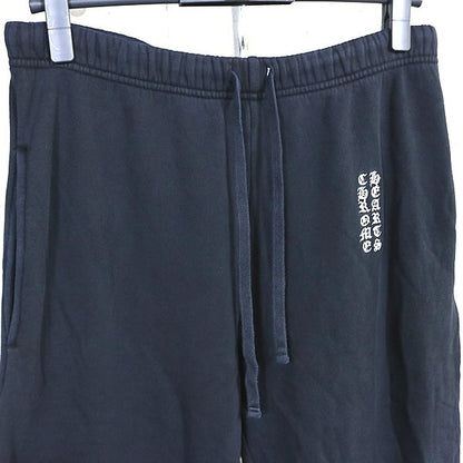 CHROME HEARTS Y NOT Embroidered Sweatpants Black Size M