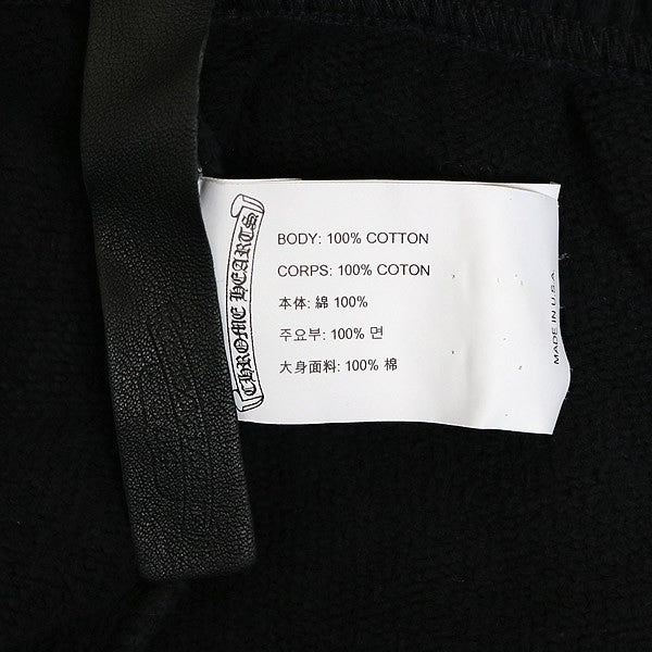 CHROME HEARTS Y NOT Embroidered Sweatpants Black Size M
