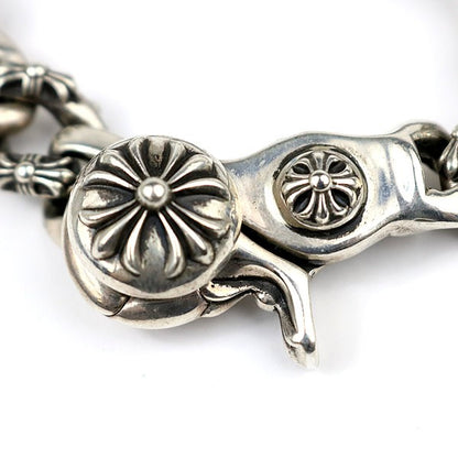 CHROME HEARTS Fancy Link Clip Silver 925 Size ONE SIZE