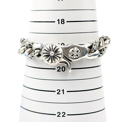 CHROME HEARTS Fancy Link Clip Silver 925 Size ONE SIZE