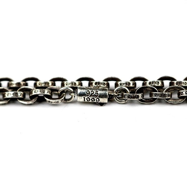 CHROME HEARTS Paper Chain Necklace Silver 925 Size ONE SIZE