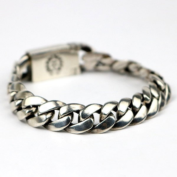 CHROME HEARTS CHX Mini ID Silver Bracelet Size ONE SIZE
