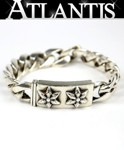 CHROME HEARTS Old Star Short Silver Bracelet Size ONE SIZE