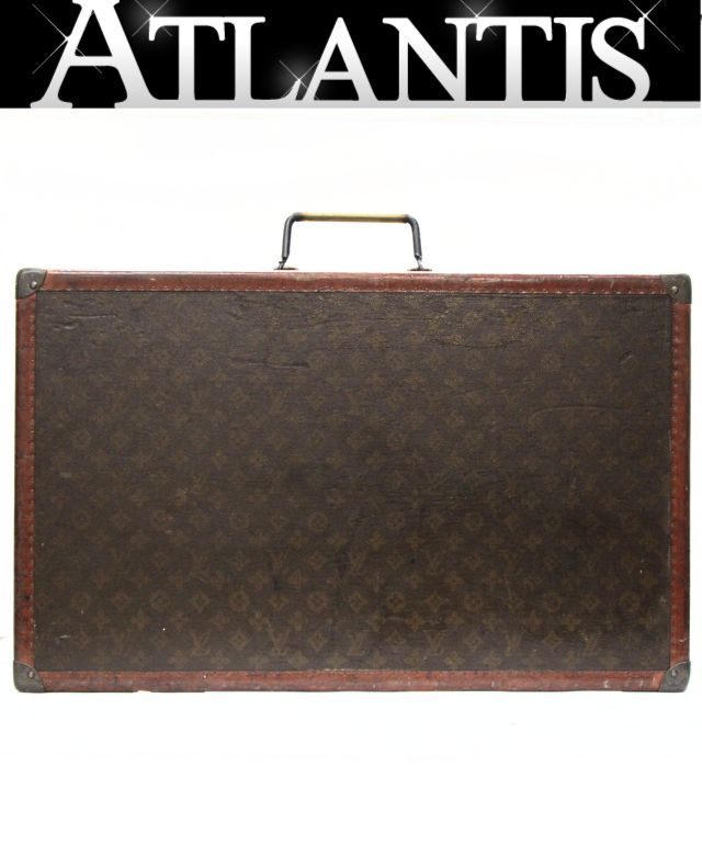 Louis Vuitton Antique Hand-Painted Monogram Trunk Case