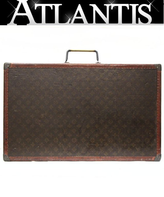 Louis Vuitton Antique Hand-Painted Monogram Trunk Case