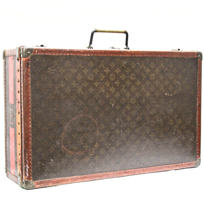 Louis Vuitton Antique Hand-Painted Monogram Trunk Case
