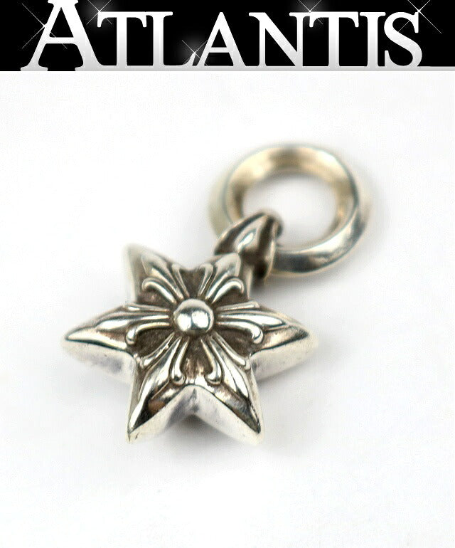 CHROME HEARTS 6P Star Silver Pendant Size ONE SIZE