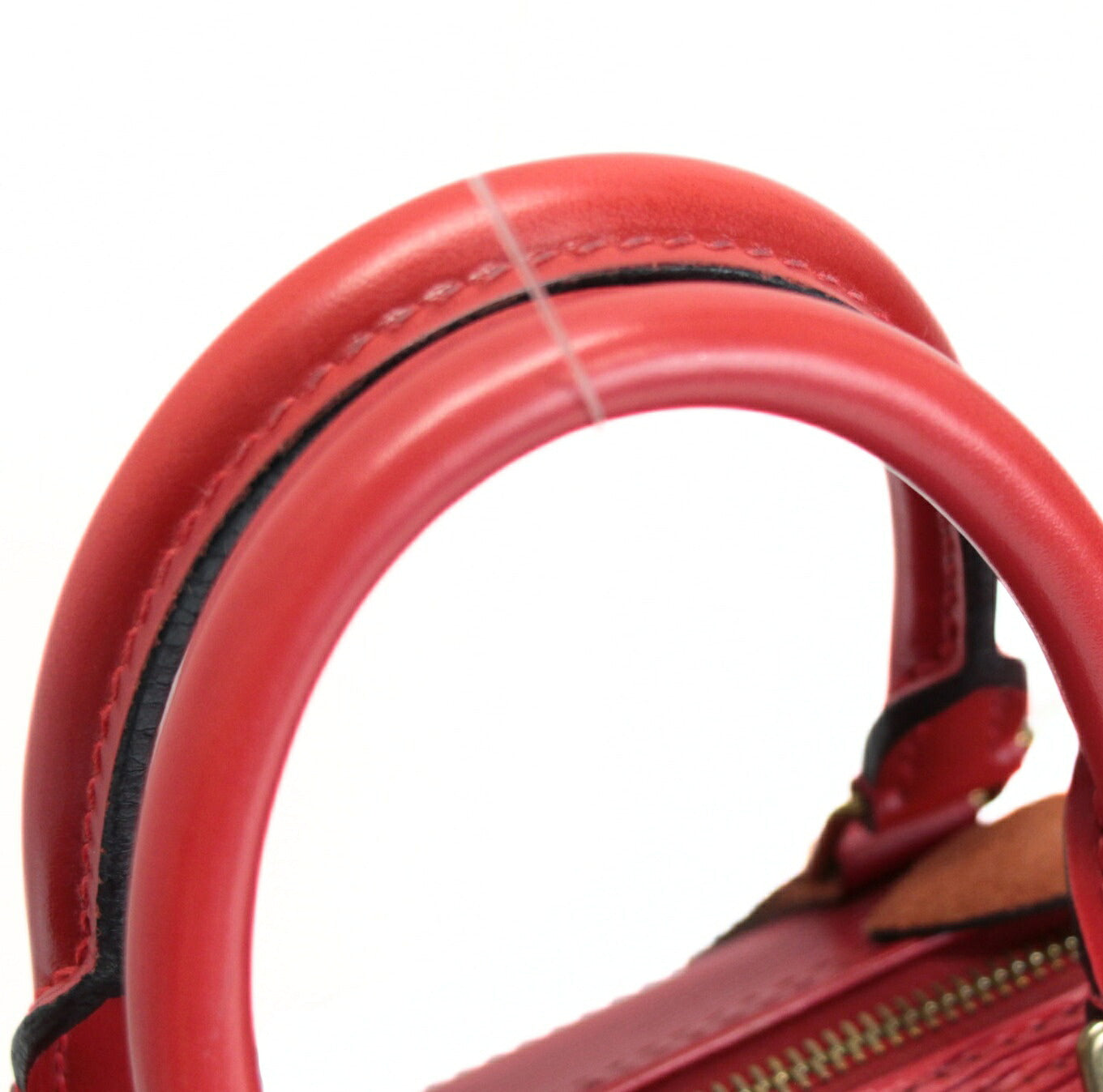 LOUIS VUITTON Speedy 25 Epi Leather Bag Red Size ONE SIZE