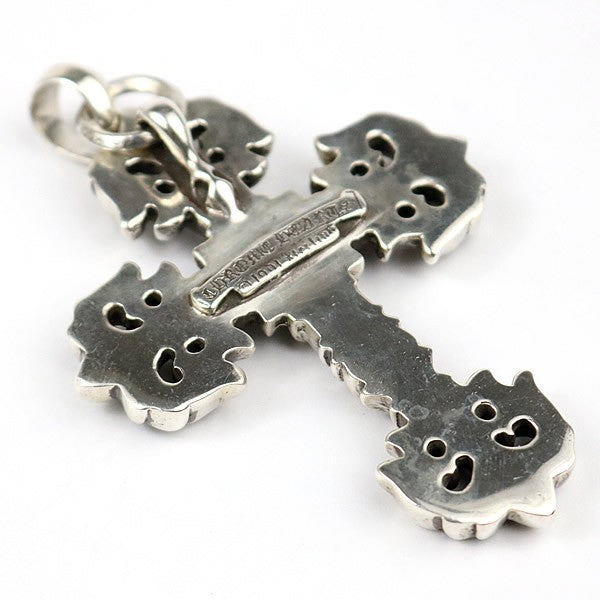 CHROME HEARTS Filigree Cross Silver Pendant Size ONE SIZE