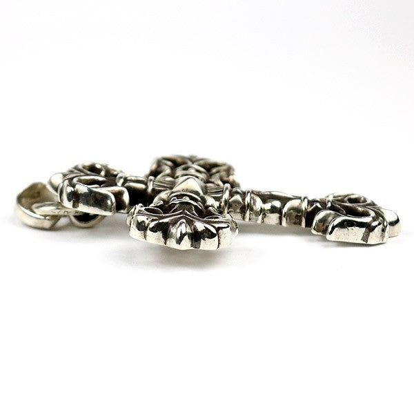 CHROME HEARTS Filigree Cross Silver Pendant Size ONE SIZE