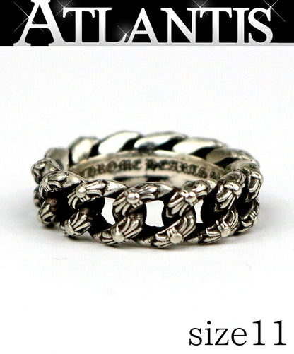 CHROME HEARTS Extra Fancy Silver Ring Size ONE SIZE