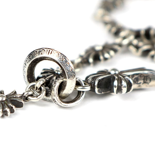 CHROME HEARTS Tiny Fat Cross Necklace Silver Size ONE SIZE