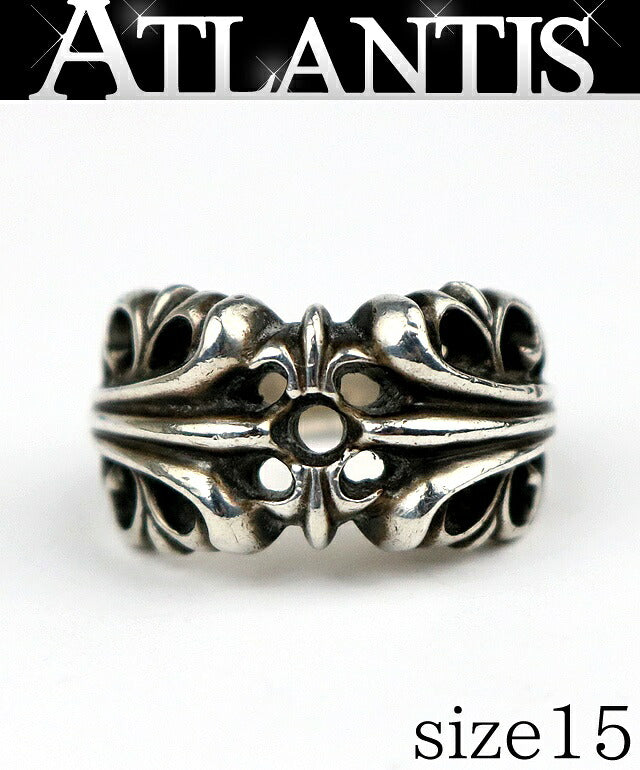 CHROME HEARTS K&T Ring Silver 925 Size ONE SIZE