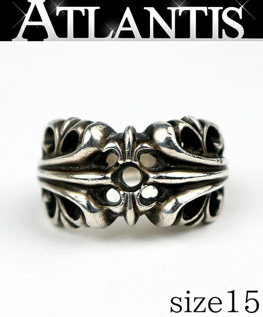 CHROME HEARTS K&T Ring Silver 925 Size ONE SIZE