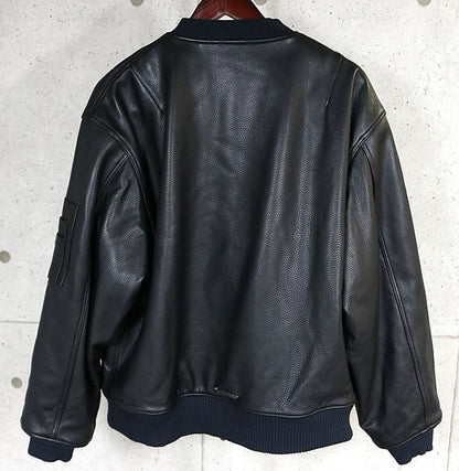 CHROME HEARTS ON TARGET CH Patch Leather Jacket Black Size L