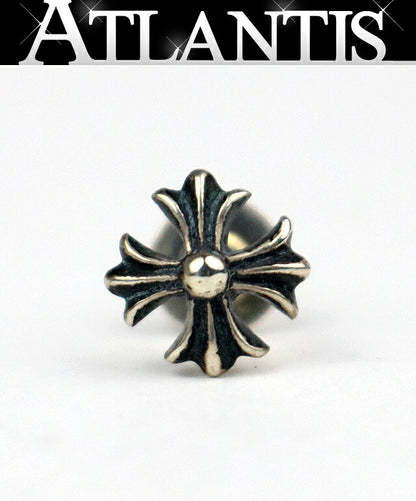 CHROME HEARTS No2 CH Plus Stud Silver 925 Size ONE SIZE