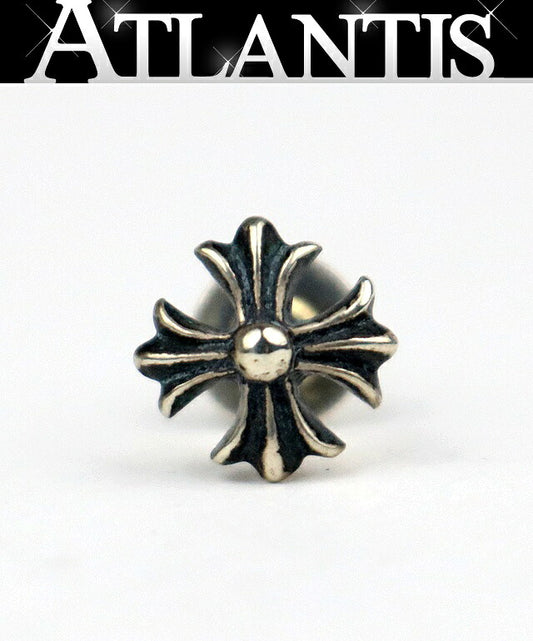 CHROME HEARTS No2 CH Plus Stud Silver 925 Size ONE SIZE