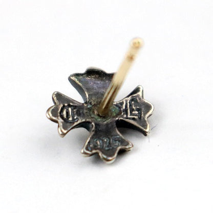 CHROME HEARTS No2 CH Plus Stud Silver 925 Size ONE SIZE