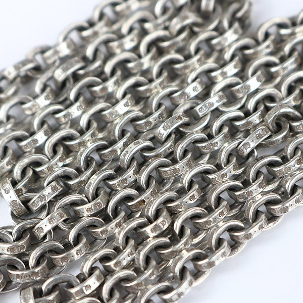 CHROME HEARTS 30" Paper Chain Silver 925 Size ONE SIZE