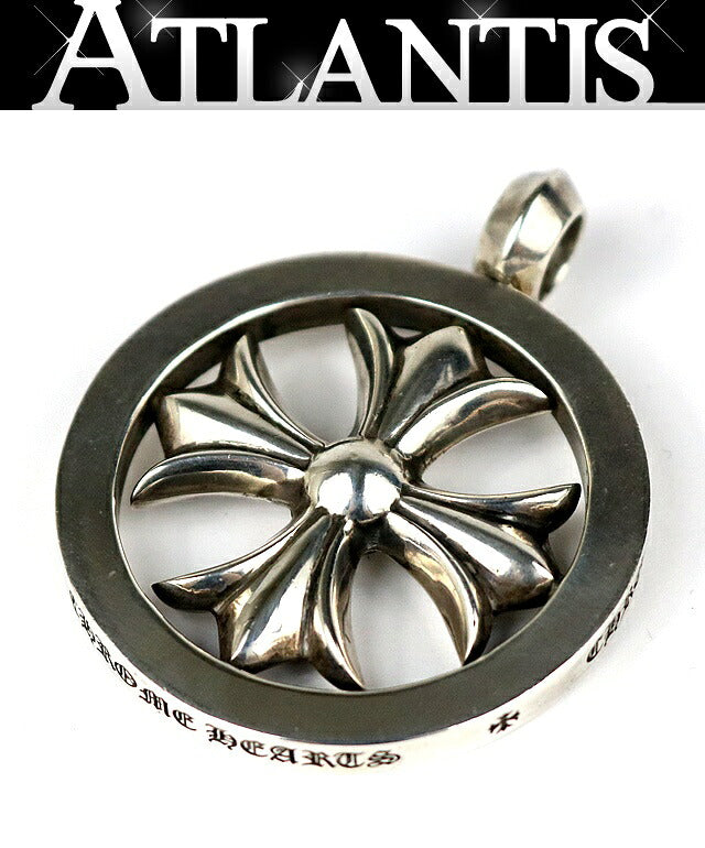 CHROME HEARTS CH Plus Medallion Silver 925 Pendant Size ONE SIZE