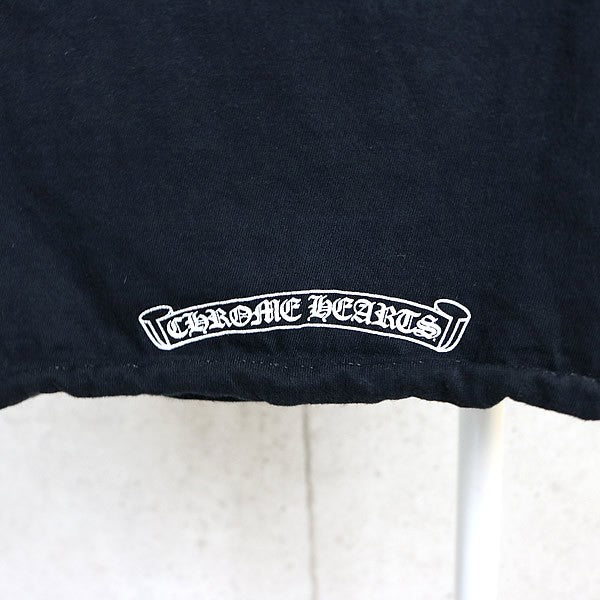 CHROME HEARTS Star Print Long Sleeve T-Shirt Black Size S