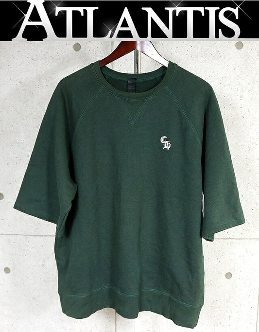 CHROME HEARTS SLO RIDE CH Sweatshirt Green Size XXL