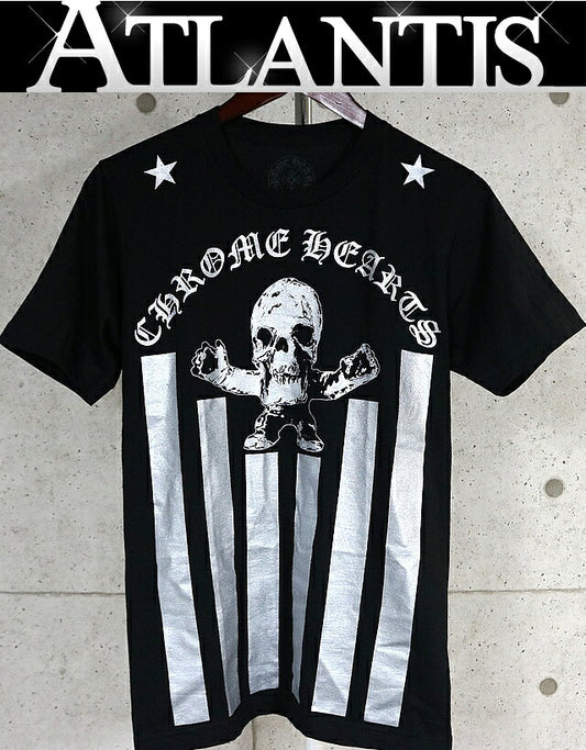 CHROME HEARTS FOTI HARRIS TEETER Long T-Shirt Black Size S