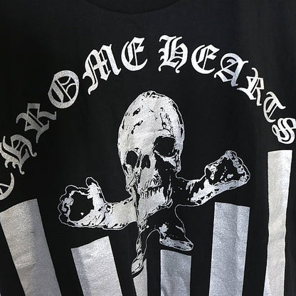 CHROME HEARTS FOTI HARRIS TEETER Long T-Shirt Black Size S