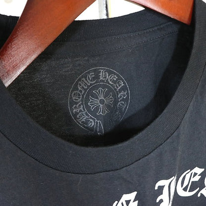 CHROME HEARTS FOTI HARRIS TEETER Long T-Shirt Black Size S