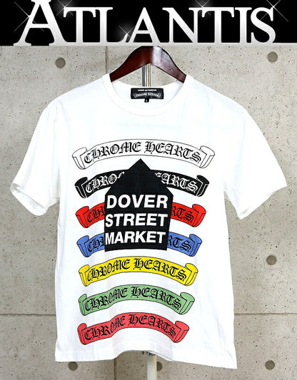 CHROME HEARTS CDG DSM Collab T-Shirt White Size L