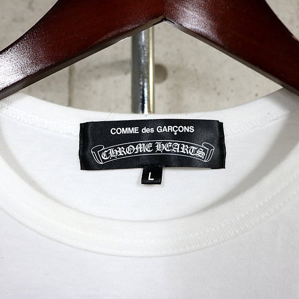 CHROME HEARTS CDG DSM Collab T-Shirt White Size L