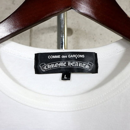 CHROME HEARTS CDG DSM Collab T-Shirt White Size L