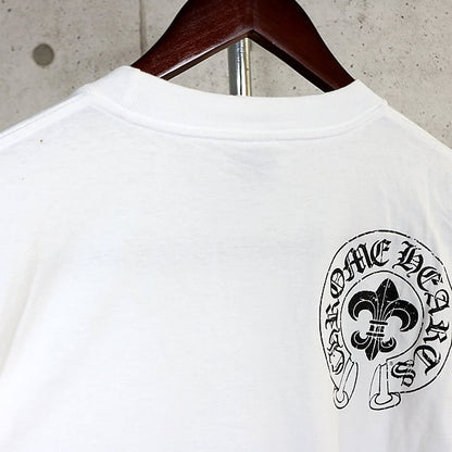 CHROME HEARTS Vine Dagger Print T-Shirt White Size M