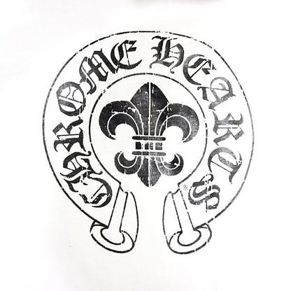 CHROME HEARTS Vine Dagger Print T-Shirt White Size M