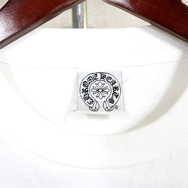 CHROME HEARTS Vine Dagger Print T-Shirt White Size M