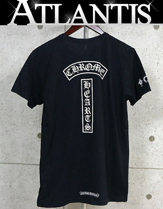 CHROME HEARTS Horseshoe T-Bar Print T-Shirt Black Size M