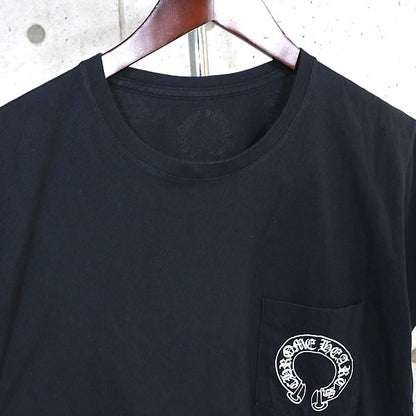 CHROME HEARTS Horseshoe T-Bar Print T-Shirt Black Size M
